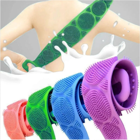 Double-Sided Silicone Back Scrubber