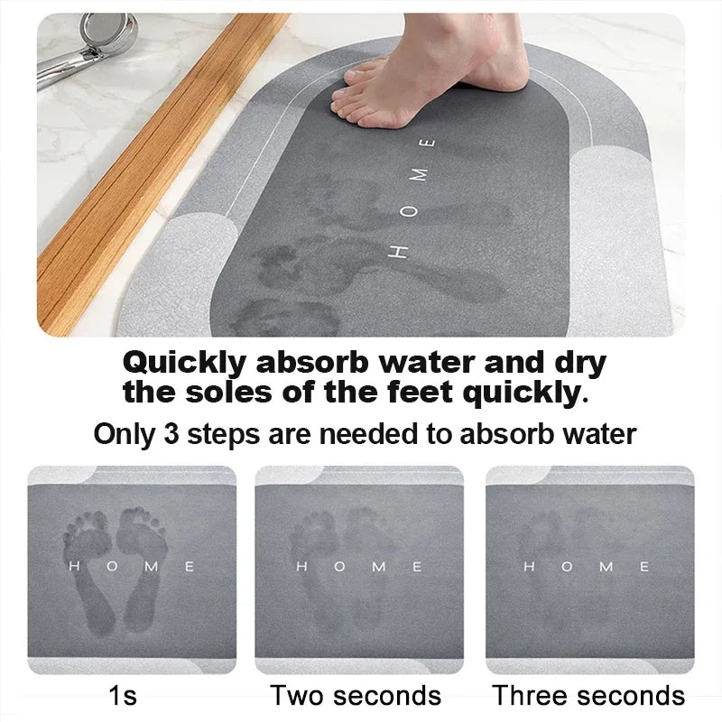 Morandi Anti-Slip Bathroom Mat